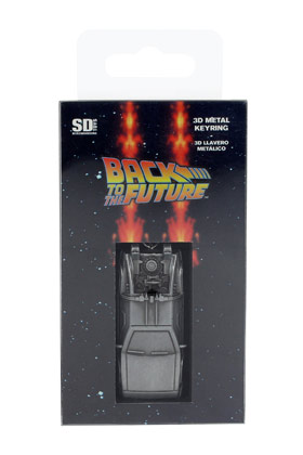LLAVERO FIGURATIVO SD TOYS REGRESO AL FUTURO DELOREAN METALICO