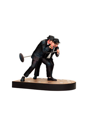 FIGURA SD TOYS CINE THE BLUE BROTHERS JAKE Y ELWOOD CANTANDO 18CM