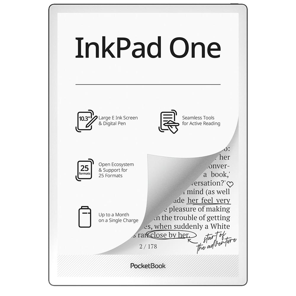 EBOOK POCKETBOOK INKPAD ONE WIFI 10.3" 32GB MATTE BLACK