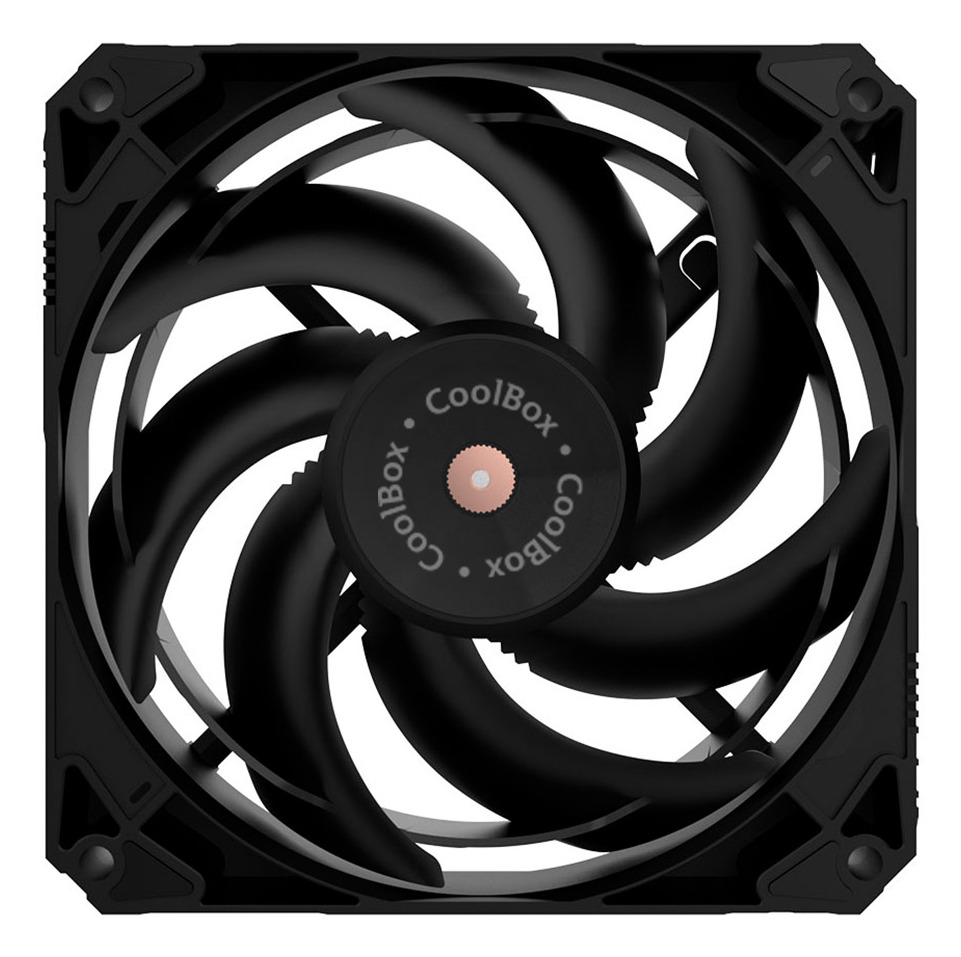 VENTILADOR CAJA COOLBOX 120 MM V12 BLACK