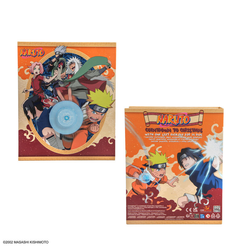 CALENDARIO DE ADVIENTO CINEREPLICAS NARUTO RASENGAN 2026