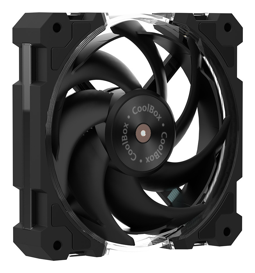 VENTILADOR CAJA COOLBOX 120 MM X12 RING ARGB
