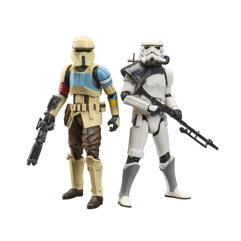 PACK 2 FIGURAS HASBRO STAR WARS THE BLACK SERIES BATTLEFRONT SCARF STORMTROOPER & MAGMA STORMTROOPER