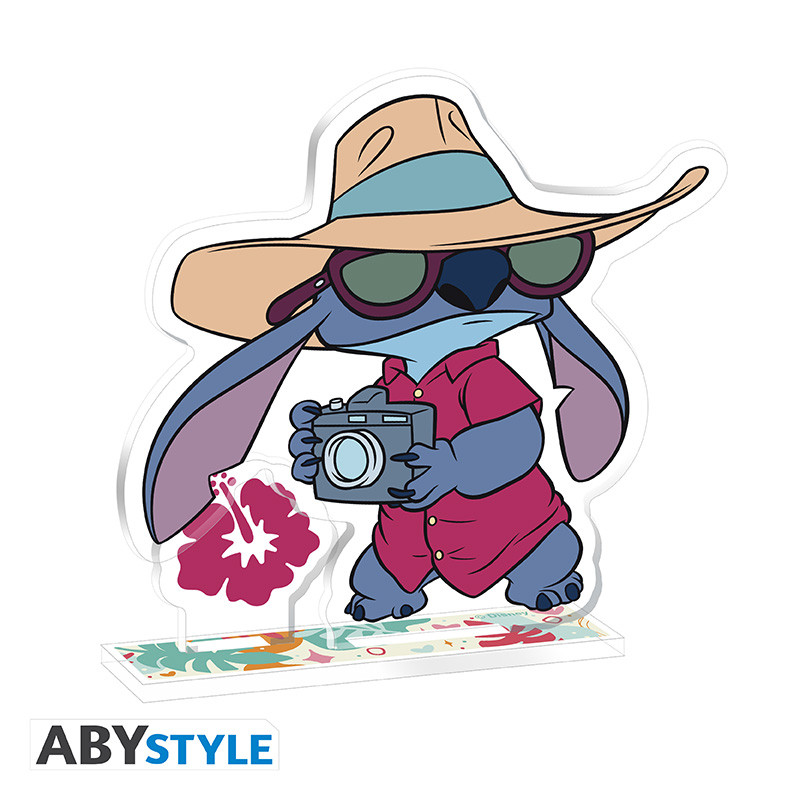 MINI FIGURA ACRILICA ABYSTYLE DISNEY STITCH 1 UNIDAD ALEAATORIA