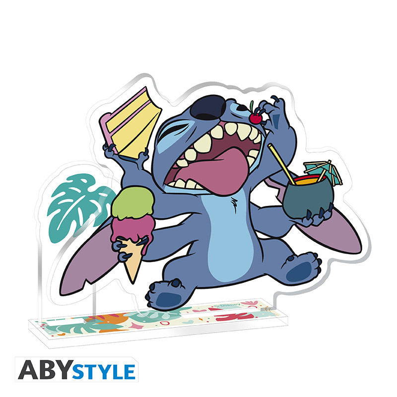MINI FIGURA ACRILICA ABYSTYLE DISNEY STITCH 1 UNIDAD ALEAATORIA