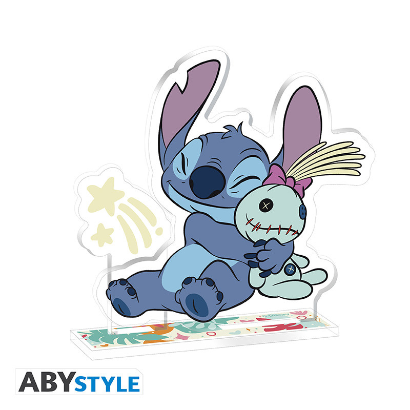 MINI FIGURA ACRILICA ABYSTYLE DISNEY STITCH 1 UNIDAD ALEAATORIA