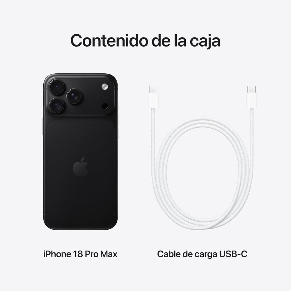 APPLE IPHONE 18 PRO MAX 512GB ROM BLACK