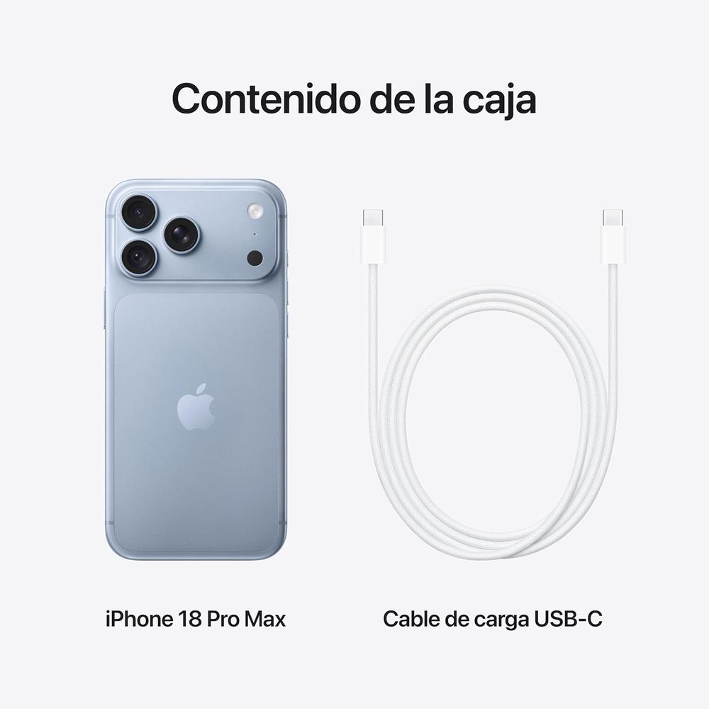 APPLE IPHONE 18 PRO MAX 256GB ROM GLACIER