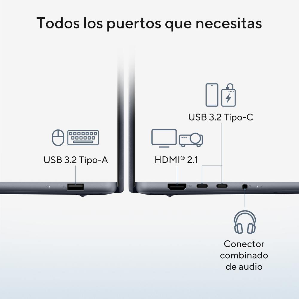 PORTATIL ASUS ZENBOOK 14 OLED UX3480AA-SU535W U7-355/ 24GB/ SSD 512GB/ 14"/ W11H
