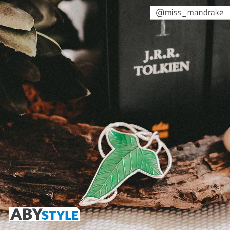 PIN 3D ABYSTYLE EL SEÑOR DE LOS ANILLOS HOJA DE LORIEN