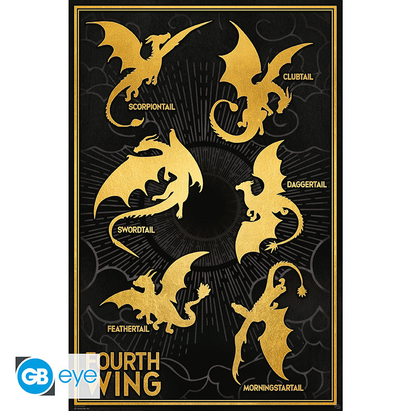 MAXI POSTER ALAS DE SANGRE DRAGONES