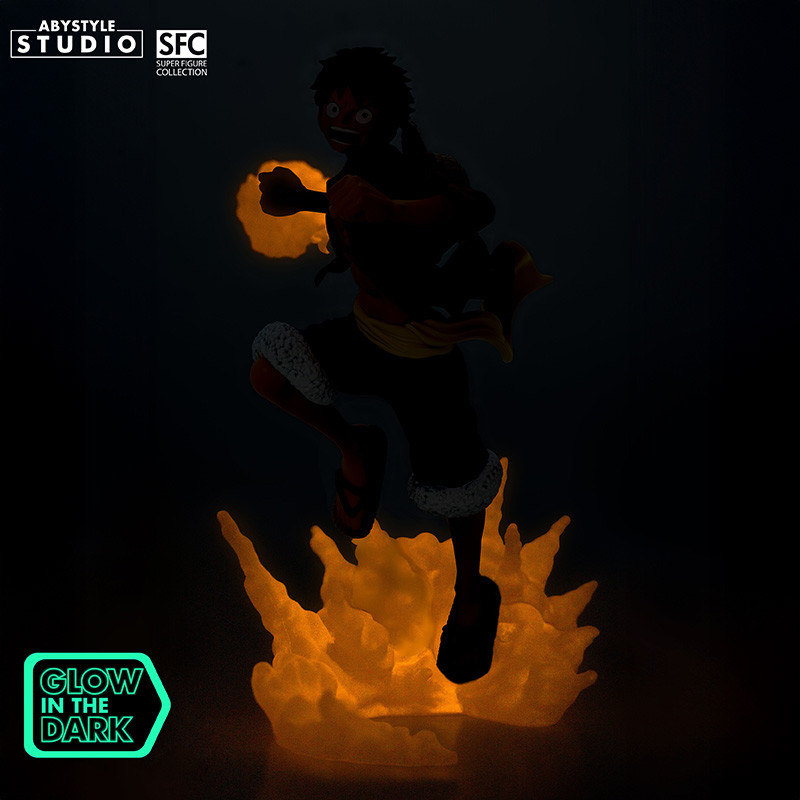 FIGURA ONE PIECE LUFFY GLOW IN THE DARK