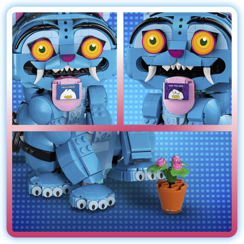 LEGO K-POP DEMON HUNTERS DERPY TIGER Y SUSSIE BIRD