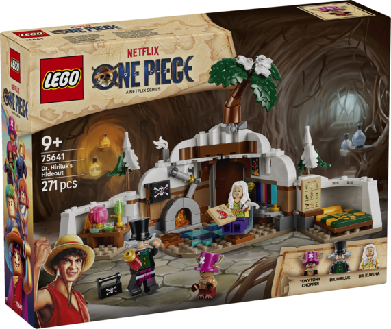 LEGO ONE PIECE NETFLIX GUARIDA EN LA MONTAÑA