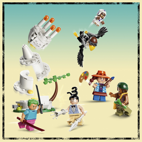 LEGO ONE PIECE NETFLIX DORRY VS BROGY