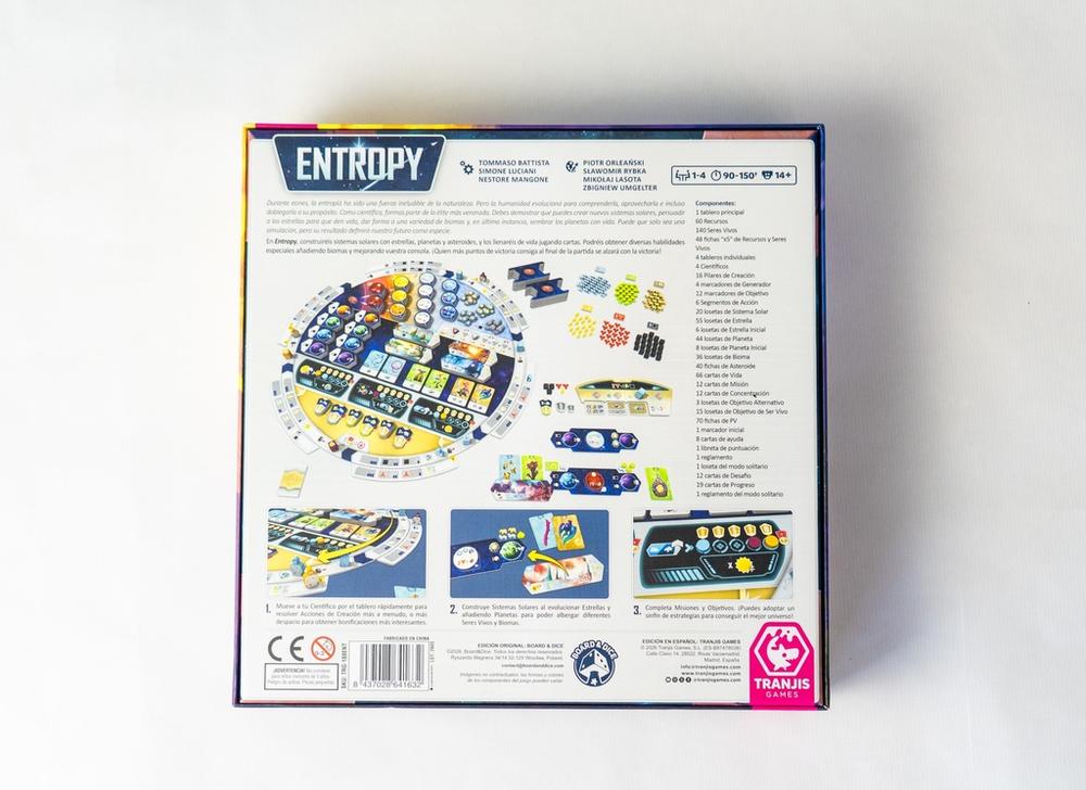JUEGO DE MESA ENTROPY
