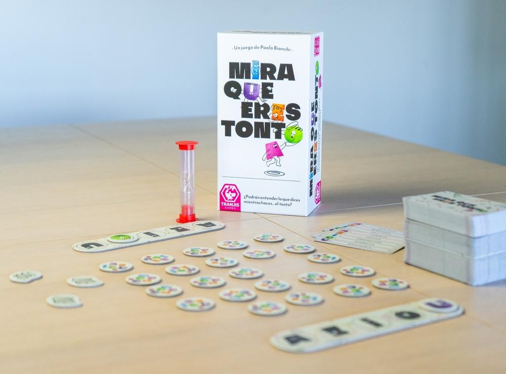 JUEGO DE MESA MIRA QUE ERES TONTO