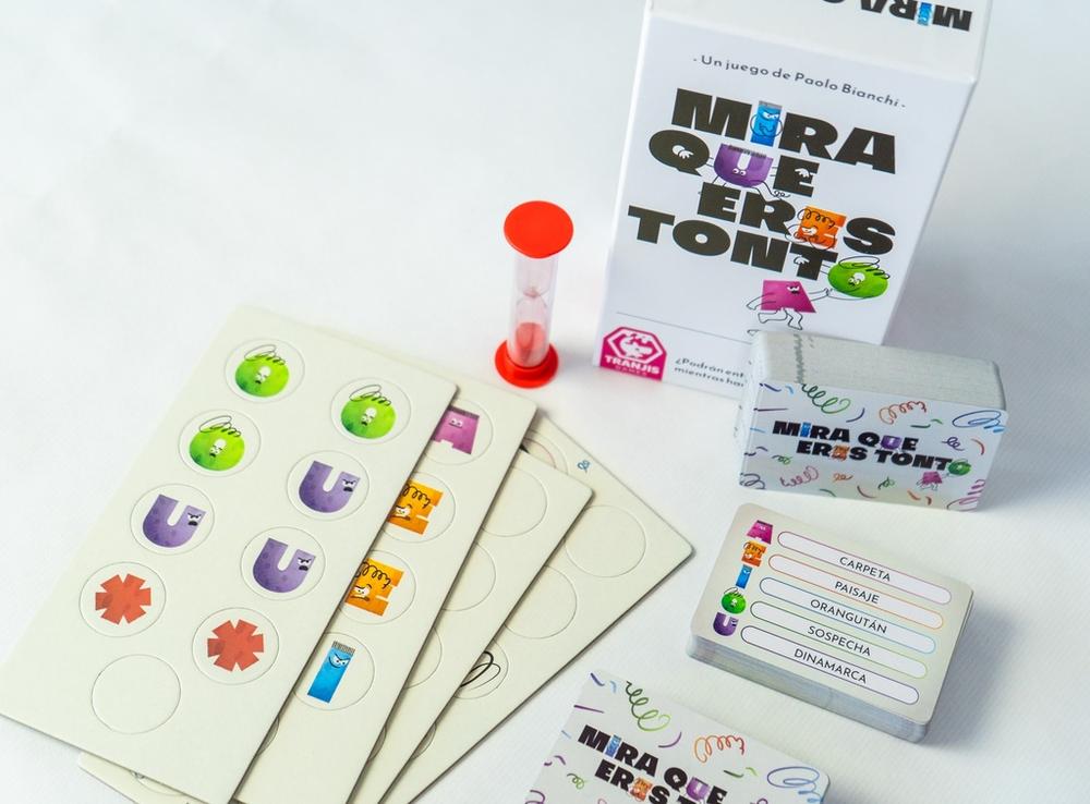 JUEGO DE MESA MIRA QUE ERES TONTO