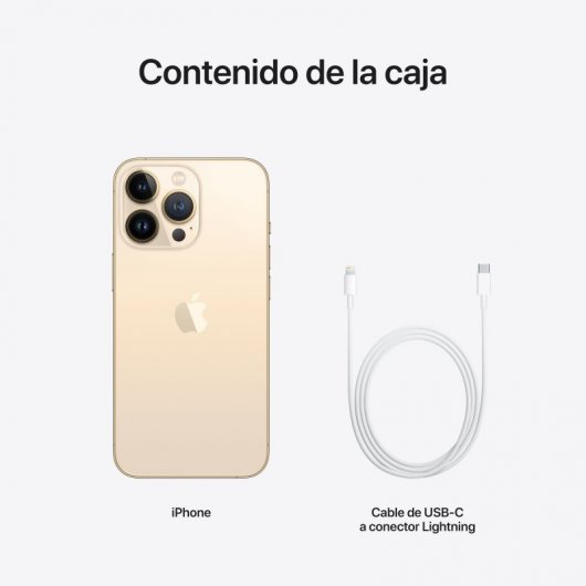 TELEFONO MOVIL SMARTPHONE APPLE IPHONE 13 PRO / 128GB / 6.1" ORO ACONDICIONADO