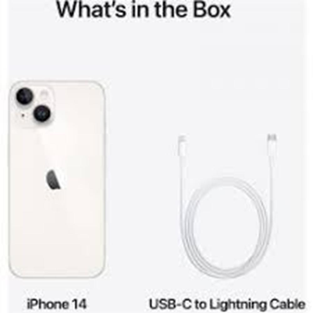 TELEFONO MOVIL SMARTPHONE APPLE IPHONE 14 5G / 128GB / 6.1" BLANCO ACONDICIONADO AB