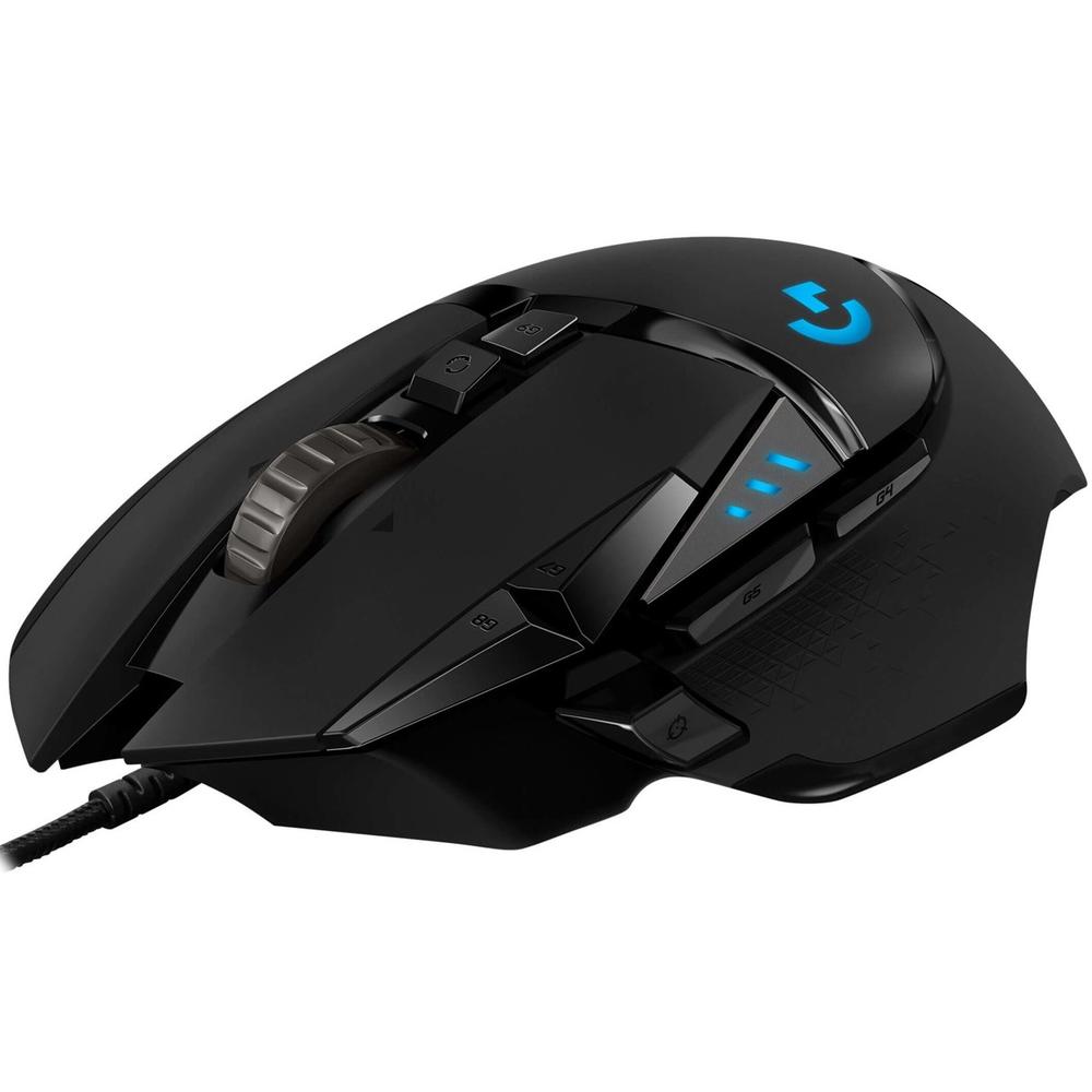 MOUSE RATON LOGITECH G502 HERO OPTICO USB GAMING