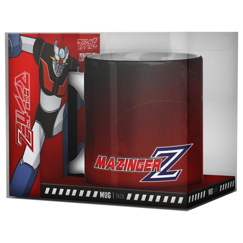 TAZA SD TOYS MAZINGER Z ROJA CERAMICA