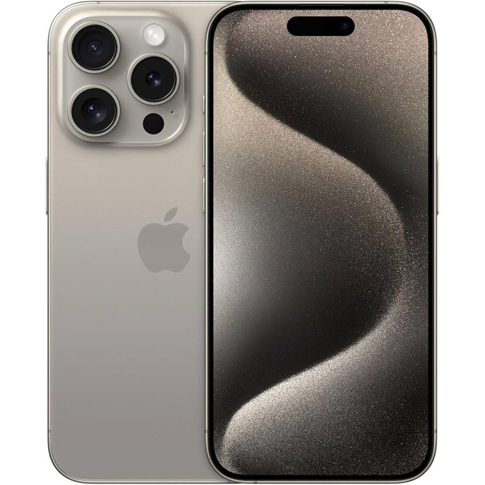 TELEFONO MOVIL SMARTPHONE APPLE IPHONE 15 PRO 5G / 256GB / 6.1" TITANIUM ACONDICIONADO