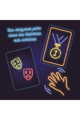 JUEGO DE MESA ICONIC: NEON STORIES