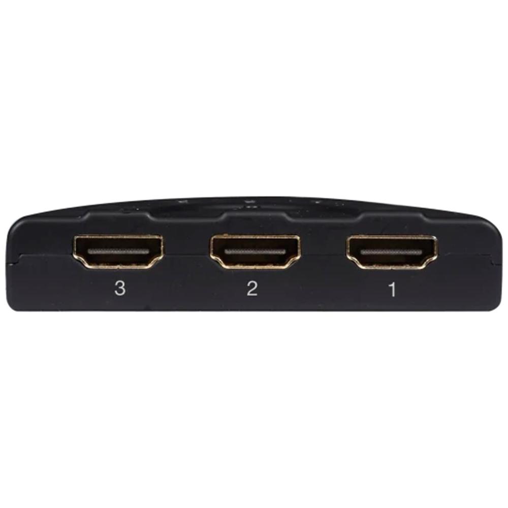 SELECTOR HDMI A 3X HDMI FONESTAR FO-513 0.5M/ MACHO-HEMBRA/ NEGRO