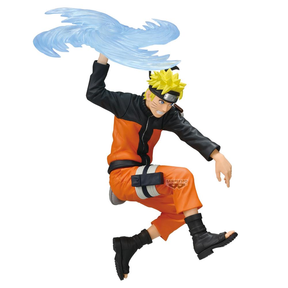 FIGURA BANPRESTO NARUTO SHIPPUDEN NARUTO UZUMAKI 22CM