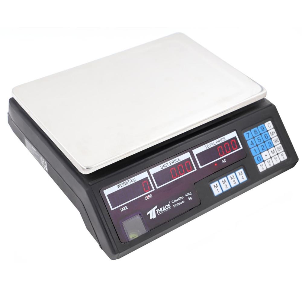 BASCULA DE COCINA DIGITAL THULOS TH-PA1007 CARGA MAXIMA 40KG
