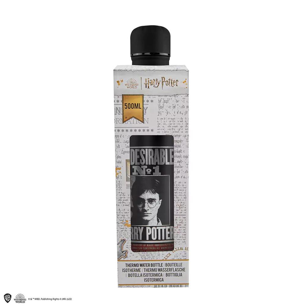 BOTELLA ISOTERMICA CINEREPLICAS HARRY POTTER HARRY WANTED 500ML