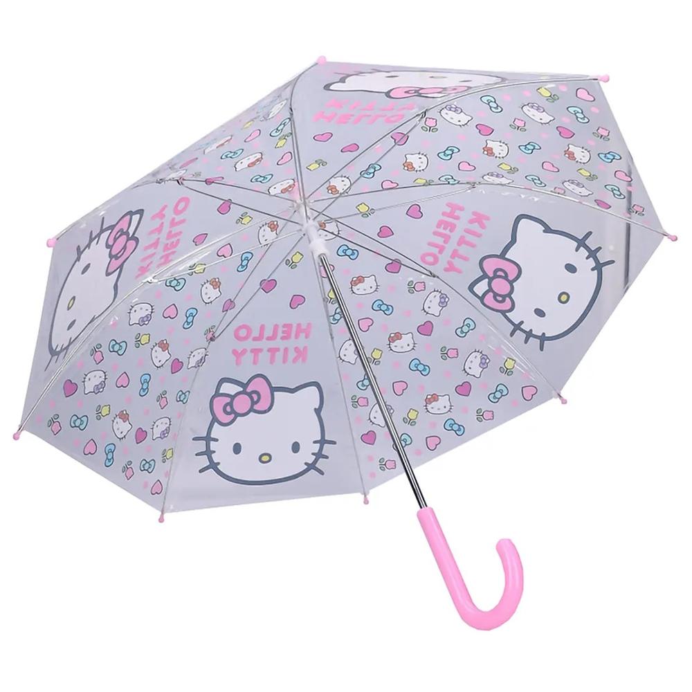 PARAGUAS CINEREPLICAS HELLO KITTY DIAS LLUVIOSOS