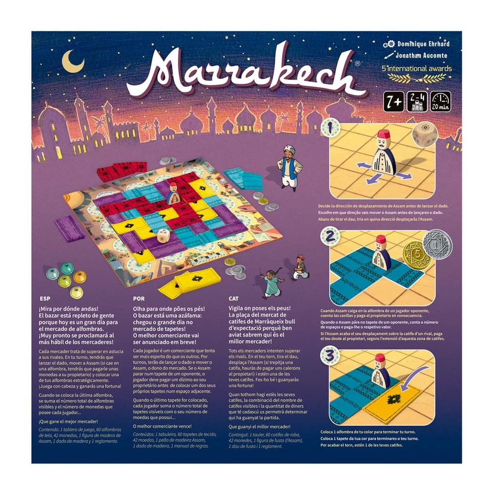 JUEGO DE MESA MARRAKECH