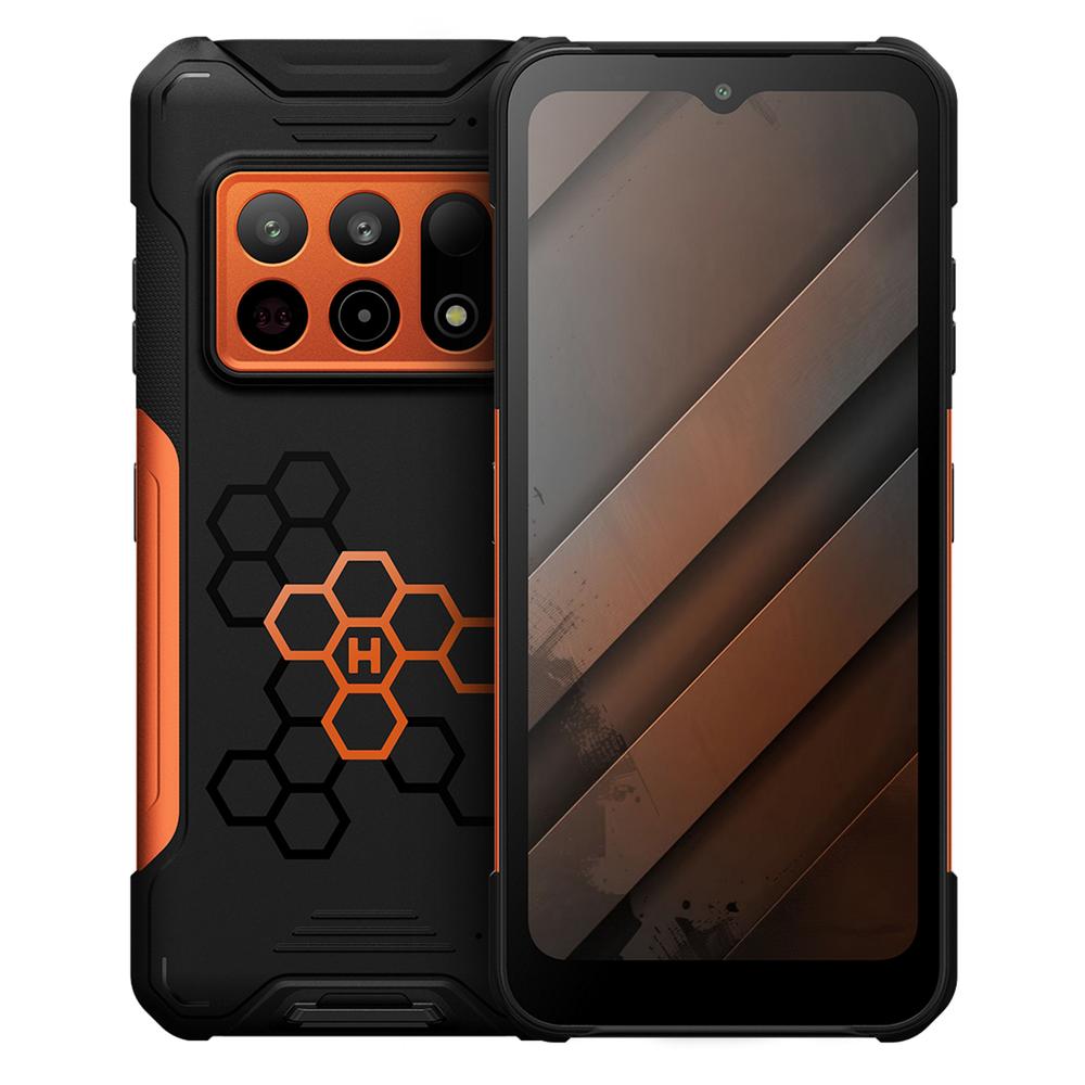 MOVIL RUGERIZADO HAMMER CONSTRUCTION 3 5G 12/256GB NEGRO/NARANJA