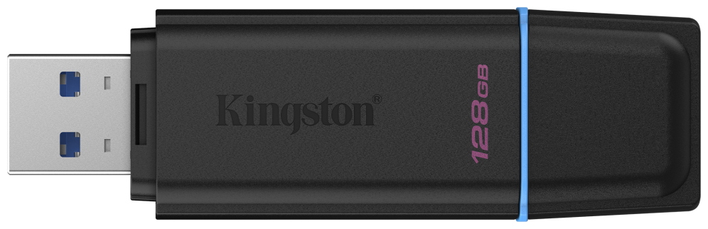 Kingston Technology DataTraveler 128GB Portátil USB 3.2 Gen 1 Exodia Negro + Azul