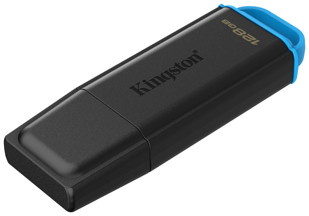 Kingston Technology DataTraveler 128GB Portátil USB 3.2 Gen 1 Exodia Negro + Azul