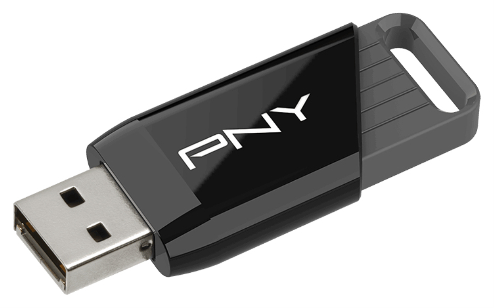 PNY Attaché X unidad flash USB 64 GB USB tipo A 3.2 Gen 1 (3.1 Gen 1) Negro