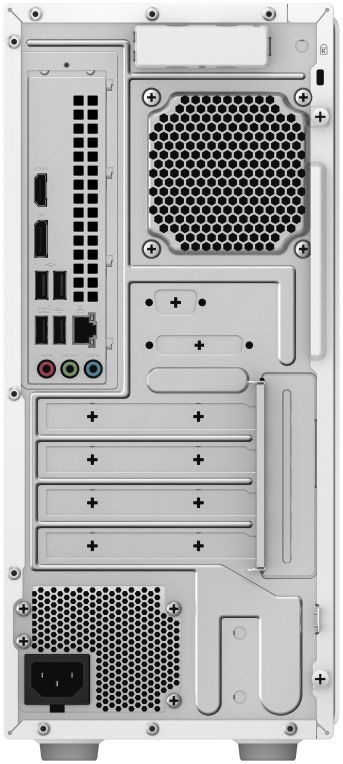 ASUS V500 Mini Tower V501MV-05210H0530 - Sobremesa (Intel Core 5 210H, 8GB RAM, 512GB SSD, Graphics, Sin Sistema Operativo) Blanco