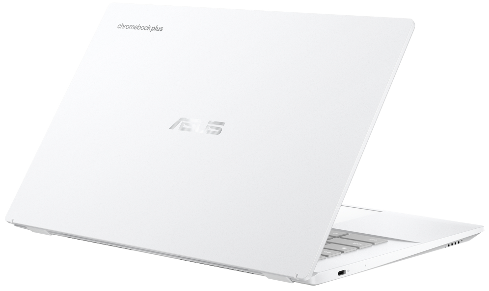 ASUS Chromebook Plus CX34 CX3402CVA-PQ1339 - Ordenador Portátil 14" Full HD (Intel Core 3 100U, 8GB RAM, 256GB UFS, Graphics, ChromeOS) Blanco Perla - Teclado QWERTY español