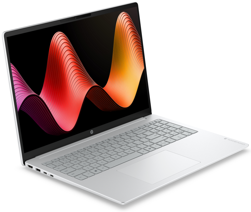 HP OmniBook 3 16-bu0064ns Intel Core 3 100U Portátil 40,6 cm (16") 2K 8 GB DDR5-SDRAM 512 GB SSD Wi-Fi 6 (802.11ax) FreeDOS Gris, Plata