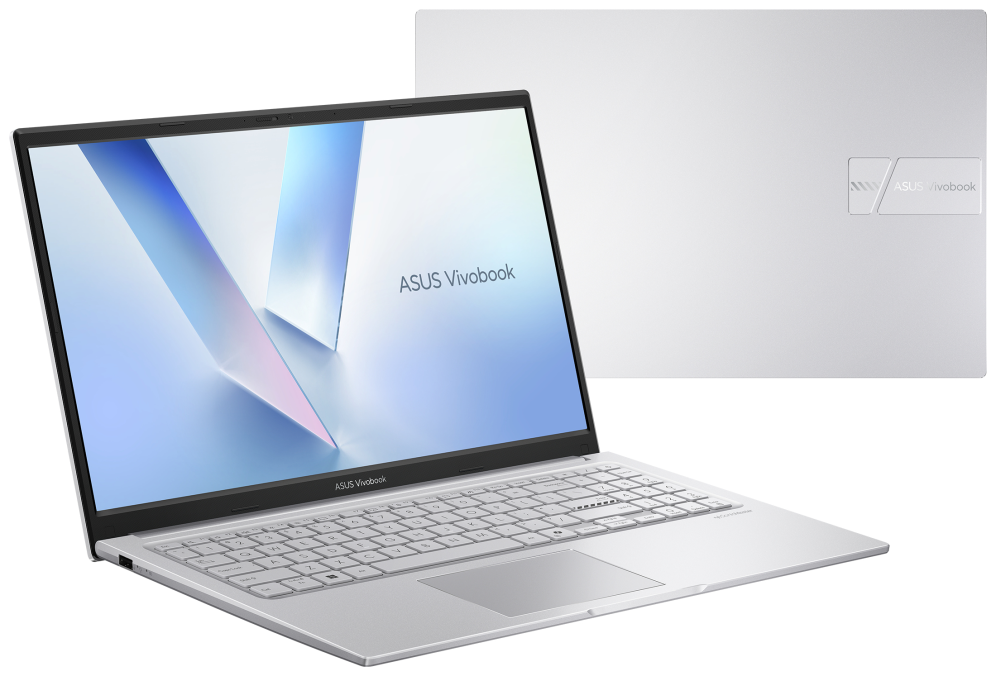 ASUS Vivobook 15 X1504VA-BQ4105 - Ordenador Portátil 15.6" Full HD (Intel Core 5 120U, 16GB RAM, 512GB SSD, Graphics, Sin Sistema Operativo) Plata Fría - Teclado QWERTY español