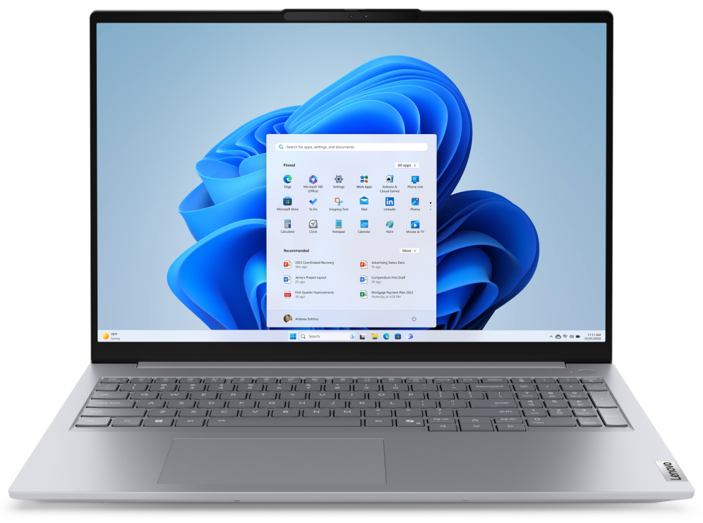 Lenovo ThinkBook 16 G8 IAL Intel Core Ultra 5 135H Portátil 40,6 cm (16") WUXGA 16 GB DDR5-SDRAM 512 GB SSD Wi-Fi 6E (802.11ax) Windows 11 Pro Gris Español