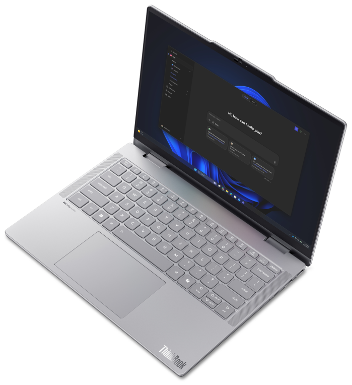 Lenovo ThinkBook 14 2-in-1 G6 IPL Copilot+ PC Intel Core Ultra 5 325 Híbrido (2-en-1) 35,6 cm (14") Pantalla táctil WUXGA 16 GB DDR5-SDRAM 512 GB SSD Wi-Fi 7 (802.11be) Windows 11 Pro Gris Español
