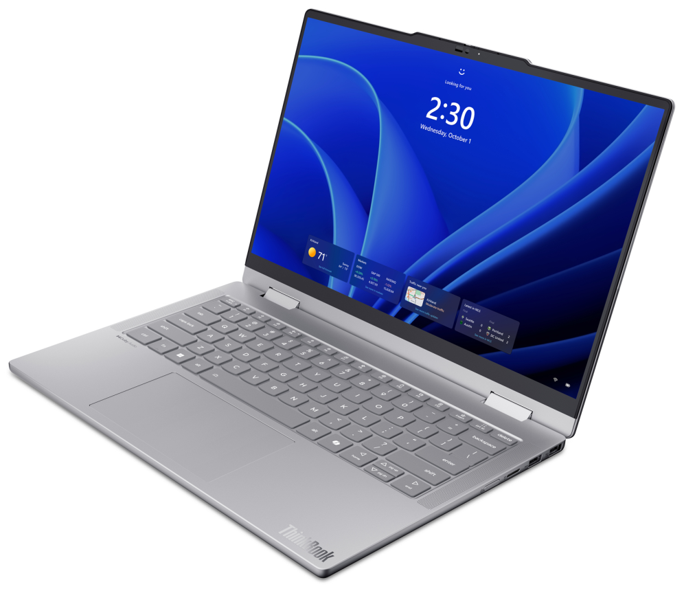 Lenovo ThinkBook 14 2-in-1 G6 IPL Copilot+ PC Intel Core Ultra 5 325 Híbrido (2-en-1) 35,6 cm (14") Pantalla táctil WUXGA 16 GB DDR5-SDRAM 512 GB SSD Wi-Fi 7 (802.11be) Windows 11 Pro Gris Español