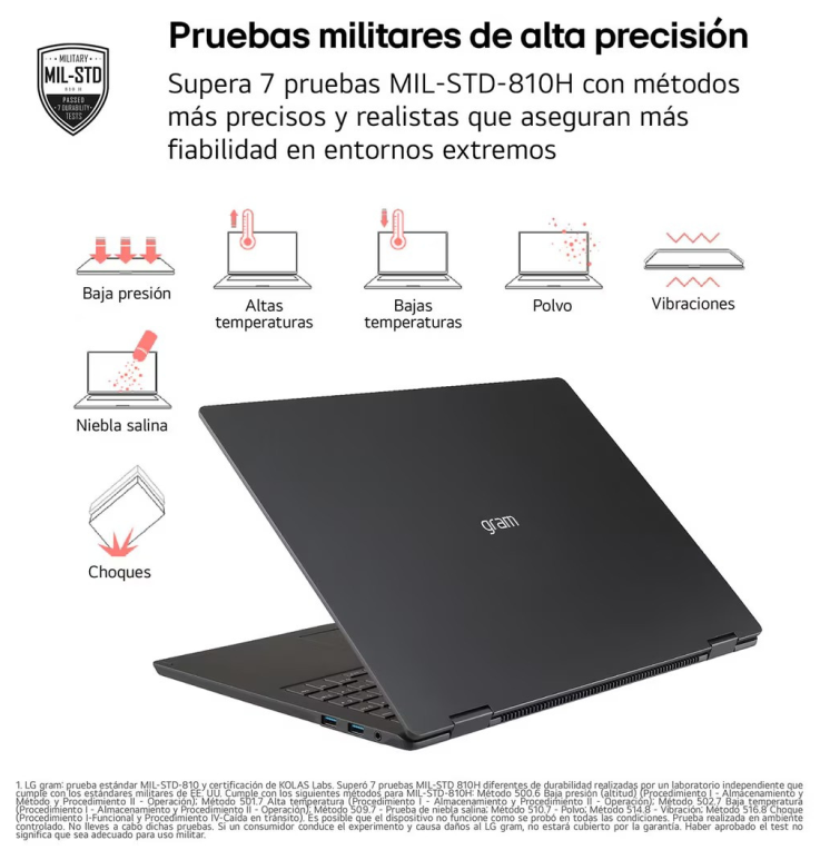 LG Gram 14ZB90S-G.AX55BN ordenador portatil Intel Core Ultra 5 115U Portátil 35,6 cm (14") WUXGA 16 GB LPDDR5x-SDRAM 512 GB SSD Wi-Fi 6E (802.11ax) Windows 11 Home Negro