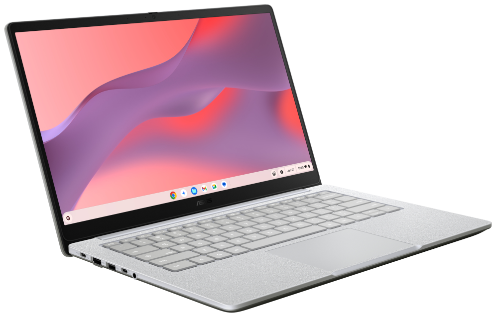 ASUS Chromebook CM14 CM1405CM4A-S60135 - Ordenador Portátil 14" Full HD (MediaTek Kompanio 540, 4GB RAM, 128GB eMMC, ARM Mali-G57 MC2, ChromeOS) Gris Puro - Teclado QWERTY español