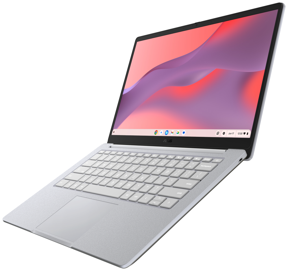 ASUS Chromebook CM14 CM1405CM4A-S60135 - Ordenador Portátil 14" Full HD (MediaTek Kompanio 540, 4GB RAM, 128GB eMMC, ARM Mali-G57 MC2, ChromeOS) Gris Puro - Teclado QWERTY español