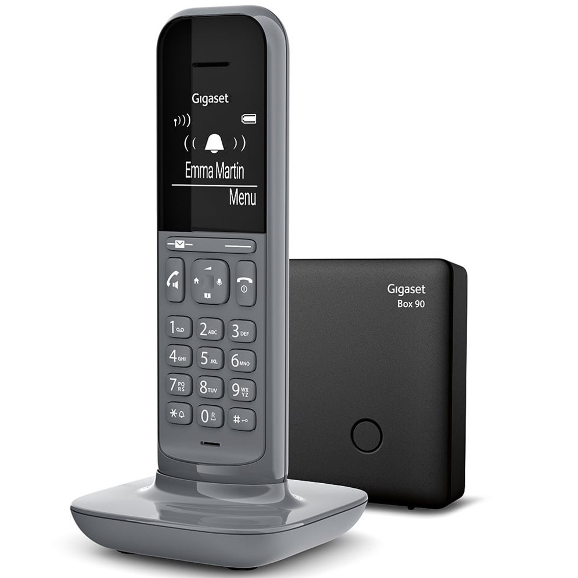 TELEFONO FIJO INALAMBRICO GIGASET CL390 GRIS