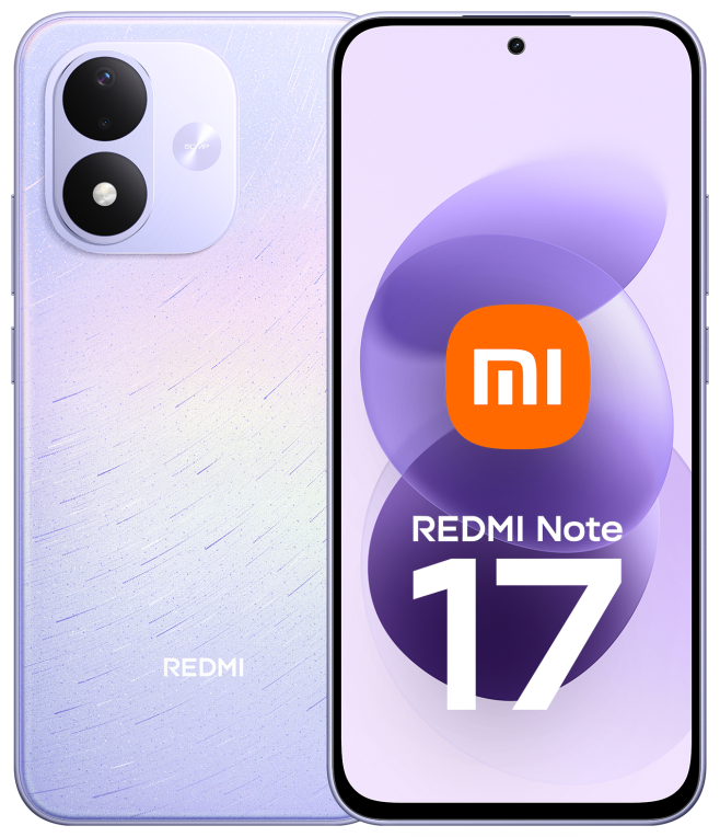 Xiaomi Redmi Note 17 17,8 cm (6.99") 4G 6 GB 256 GB 7700 mAh Púrpura